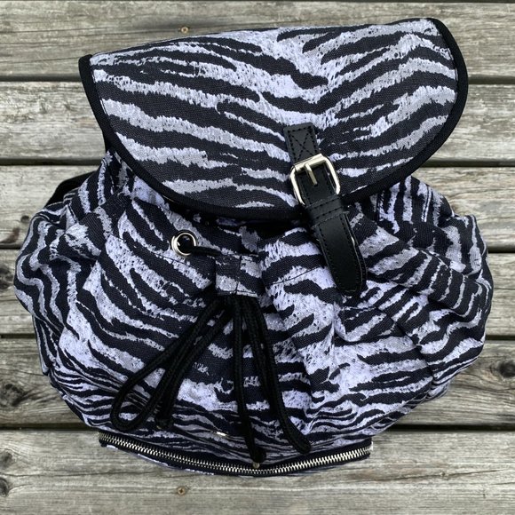 Victoria's Secret PINK Zebra Backpack *RARE* - Picture 8 of 16